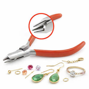 Pince à sertir professionnelle pour le cuir, pour la fabrication de bijoux, la réparation artisanale, outil en acier inoxydable avec poignée ergonomique antidérapante - Product Image 4