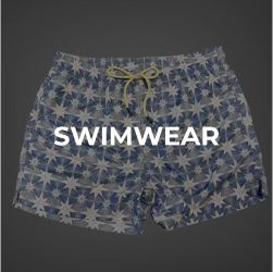 Short de plage imprimé de qualité italienne pour hommes avec poches en tissu à séchage rapide à taille élastique-Maillot de bain léger et confortable - Product Image 5