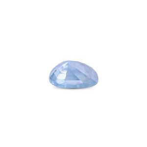 Zafiro Azul - 3.52 Quilates, Gema Natural Facetada, Efectos Ópticos Calibrados, Color Azul Real, Suelto, 10 mm 8 mm, Tratado Térmicamente - Product Image 2