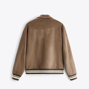 Meilleure vente Vêtements de mode Veste Letterman Nouveau style de patchs de broderie coupe-vent Veste de baseball Letterman College pour hommes - Product Image 2