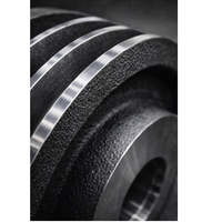 Hochbelastbare CNC-gefräste Edelstahl-Gusseisen-Schwungrad-Riemenscheibe |   Industrielle Antriebskomponenten 11KW Spindelleistung 580mm