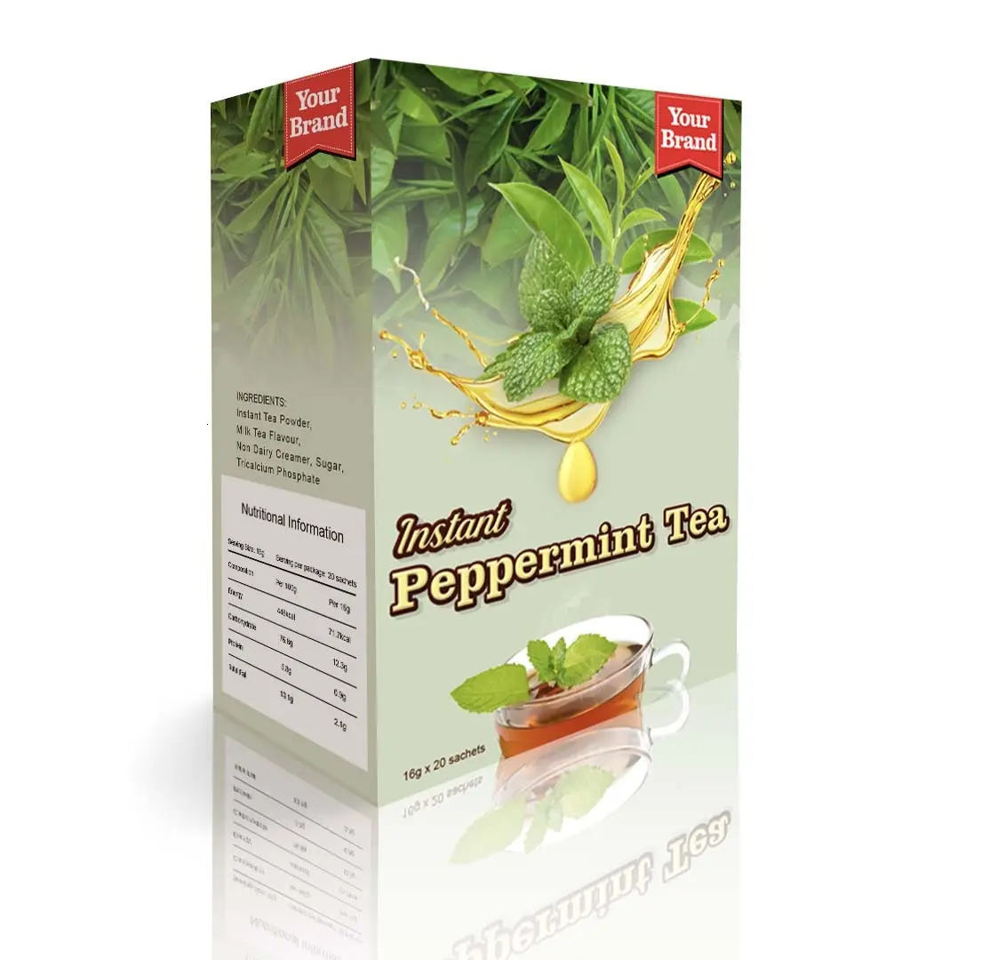 مصنع موثوق به من خامات اصلية وفواصل اصلية للشاي الفوري