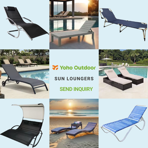 Chaise longue réglable en métal moderne | Chaise <span class=keywords><strong>de</strong></span> piscine extérieure pliable avec <span class=keywords><strong>coussin</strong></span> <span class=keywords><strong>pour</strong></span> patio <span class=keywords><strong>de</strong></span> jardin - Product Image 3