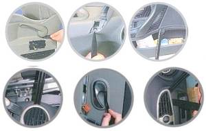 ชุดเครื่องมือถอดชิ้นส่วน ITA Tools ผู้จัดจำหน่ายจากไต้หวัน 6 ชิ้น ชุดถอดประกอบแบบพกพา-ไนลอน + ไฟเบอร์กลาส 20% สำหรับงานซ่อม - Product Image 3