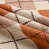 Nouveauté 2025 – Gilet en tricot jacquard 100 % coton pour homme, coupe classique, design personnalisé, anti-plis, vêtement d'extérieur tendance (OEM)