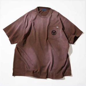 เสื้อยืดผู้ชายผ้าคอตตอน/โพลีเอสเตอร์ทรงปกติ คุณภาพสูง แบบเรียบ ไหล่ตก ทรงบ็อกซี่ สไตล์สตรีท ระบายอากาศได้ดี แห้งเร็ว สีพื้น - Product Image 3