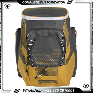 top Selling Sports With Shoes Compartment Best Seller Backpack For Student College <b>Bat</b> Batting Helmet - Product Image 5