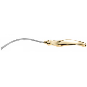 Ramirez tipo 10 \ "25,5 cm frente de acero inoxidable Arcus Marginalis disector con mango chapado en oro Clip Manual - Product Image 1