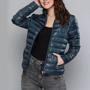 Nueva chaqueta de plumón de estilo largo para mujer, abrigo transpirable para mujer, chaquetas de invierno de moda ultraligeras - Product Image 1