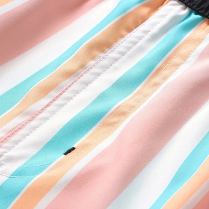 Short de plage léger et écologique en coton pour hommes, vêtements de sport amples à séchage rapide pour les vacances d'été, avec cordon de serrage pour le surf - Product Image 6