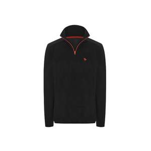 Polarline Sweat-shirt Homme 1/4 Fermeture Éclair Noir (Hztp19018-syh) - Product Image 6
