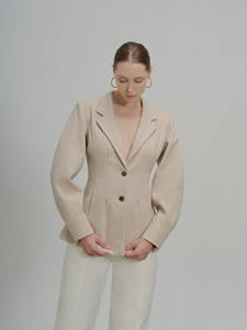 Chaqueta Nolia al mejor precio, ropa de mujer, traje y chaqueta de mujer de alta calidad, ropa elegante de estilo minimalista para mujer - Product Image 5