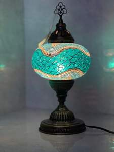 Lampe en mosaïque d'aluminium de décoration haut de gamme pour un éclairage intérieur luxueux avec une finition en mosaïque réfléchissante colorée - Product Image 5