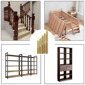 Boulons de suspension auto-perceurs double face 90mm Vis à bois pour meubles et canapés - Product Image 2