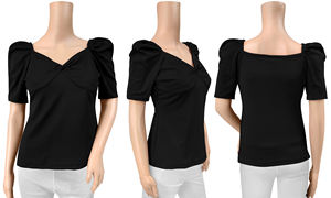 Indian Export <b>Black</b> Western Designer Latest Trendy Unique Collection Soft &Comfy for Women Office Daily Use From Indian Exporter - Product Image 6