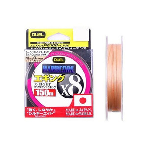 สายเอ็นตกปลา DUEL HARDCORE x8 Eging สีส้มนม/ระบบทำเครื่องหมาย 3 สี 150 ม. (รุ่น: 0.6/0.8) - Product Image 4