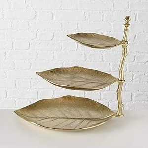 Qualité assurée, magnifique plateau à feuilles, construction métallique incroyable qui assure la stabilité même lors d'événements animés, article tendance - Product Image 1