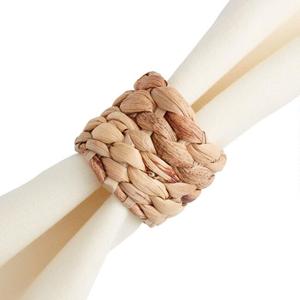 Anillos de Servilleta de Paja de Ratán con Diseño Moderno 2022 para Bodas - Product Image 2