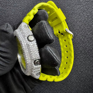 Pour VVS Moissanite diamant luxe en acier inoxydable bracelet de montre Antique mode saphir cristal verre automatique ceinture montre cadeau - Product Image 5