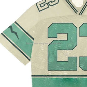 Camiseta de fútbol para hombre con escote acanalado a la moda, Camiseta 100% de algodón holgada, ecológica, de secado rápido, transpirable, sin mangas - Product Image 2