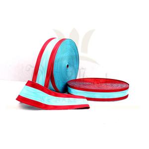 Moire ruban OEM vente en gros personnalisé médaille Moire rubans haute qualité rang gros-grain ruban pour unité rang & médailles - Product Image 3