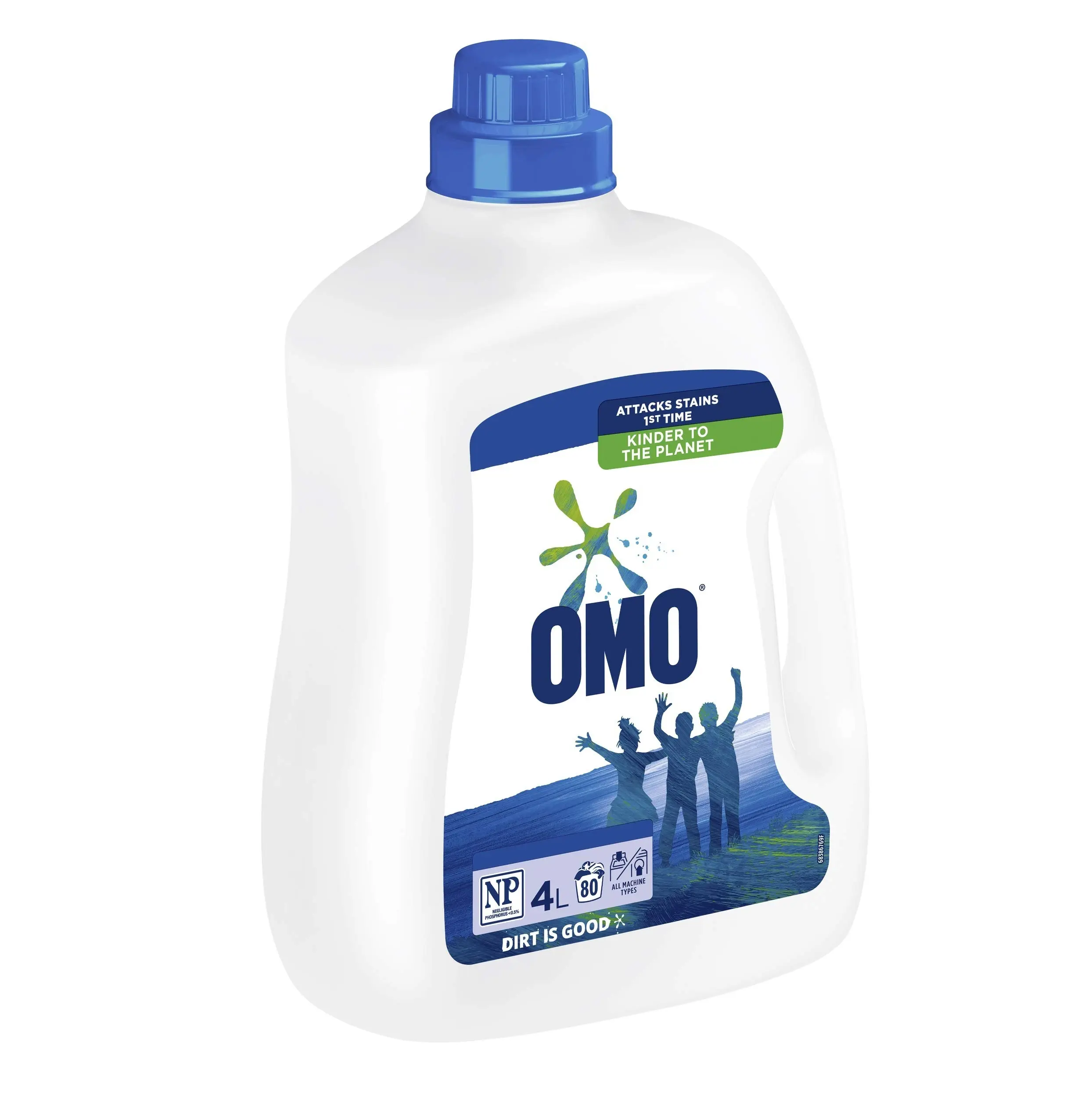 Preço mais barato Fornecedor Bulk Omo Ativo Limpo Lavanderia Detergente Líquido Frente e Carregador Superior 4L Com Entrega Rápida