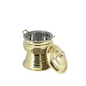 Platos de precio al por mayor, calentador de comida de buffet de acero inoxidable para suministros de restaurante de Hotel, plato de frotamiento para servir comida - Product Image 3