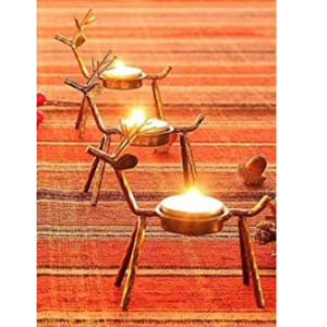 Portavelas decorativo de reno, la mejor calidad, decoración del hogar, portavelas para accesorios de iluminación - Product Image 4