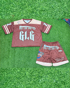 เสื้อสองชิ้นสำหรับผู้ชายชุดเสื้อถักตาข่ายสำหรับทุกเพศเสื้อเจอร์ซี่แห้งเร็วเสื้อเจอร์ซีย์พิมพ์ลายซับลิเมชันสำหรับฤดูร้อน - Product Image 2