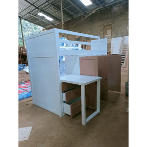 Loja tùy chỉnh knockdown thiết kế giường tầng bền hiện đại bằng gỗ xây dựng tiết kiệm không gian tính năng cho các tùy chọn lưu trữ nhà - Product Image 3