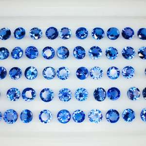 Magnifiques pierres en vrac de tanzanite de qualité AAA haute clarté brillantes avec un beau lustre pour les bijoux-certifiés IGI - Product Image 4