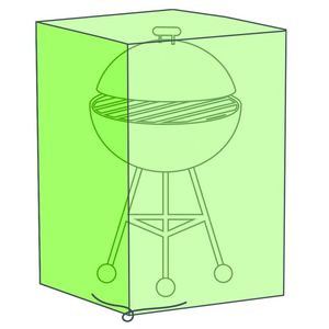 Copertura Impermeabile Personalizzabile per Barbecue da Esterno, Accessorio Protettivo per Griglie Rotonde e Sacchetti per Carbonella - Product Image 1
