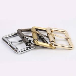 Boucle de ceinture en acier inoxydable Finition miroir Boucle de ceinture en cuir - Product Image 1