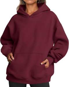 Ensemble pull-over sweat de haute qualité pour femmes sweat à capuche à épaules tombantes imprimé coeur manches longues nœud surdimensionné Logo personnalisé meilleur prix - Product Image 1