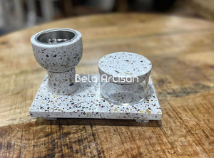 Ensemble Mabkhara en bois mosaïque écologique pour encens indien et aromathérapie, diffuseur pour la Saint-Valentin et les promotions commerciales - Product Image 5
