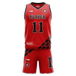 Vêtements de sport personnalisés et vendus en gros Ensemble de maillots de basket-ball imprimés par sublimation Uniforme de basket-ball - Product Image 5