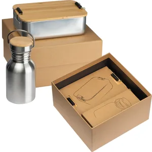 Set Regalo Personalizzato JOSEF: Bottiglia d'Acqua e Accessori per il Campeggio - Product Image 1