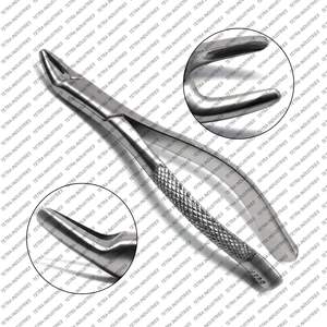 Fórceps de extracción Dental Manual profesional 150S 6,2 pulgadas de acero inoxidable agarre ergonómico alicates de extracción de dientes Dental - Product Image 1