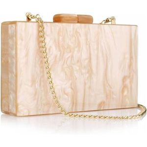 Embragues de resina epoxi de Color cebolla, monederos hechos a mano, bolso de mano de cadena larga para mujeres y niñas, resina hecha a mano, moda para mujer, noche - Product Image 4