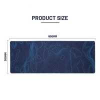 Tapis de souris de jeu XXL personnalisé avec impression par transfert thermique, base en caoutchouc antidérapante, logo couleur personnalisable pour la maison et le bureau