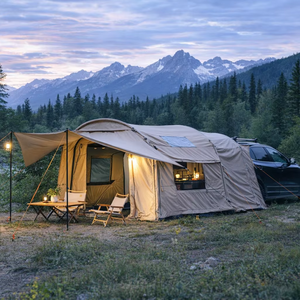 Tente de toit arrière pour SUV et camionnette, abri de camping imperméable pour hayon - Product Image 1