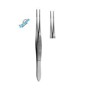 Alta calidad de acero inoxidable Graefe Iris fórceps recto dentado 1,0mm, 7cm instrumentos quirúrgicos fabricante y exportador - Product Image 5