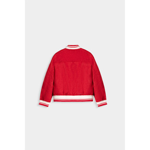 เสื้อกีฬาผ้าฟลีซของผู้ชายเสื้อแจ็คเก็ตแฟชั่นใหม่สำหรับฤดูหนาวปักโลโก้ตามสั่ง - Product Image 2