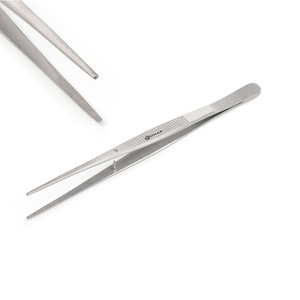 Fórceps de vendaje estrecho estándar de acero inoxidable profesional 10cm/11,5 cm/13cm/14,5 cm / 16cm Hospital quirúrgico veterinario - Product Image 3
