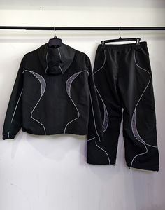 Premium quality 2025 Custom <b>Lightweight</b> Nylon Windbreaker <b>Trainer</b> Jacket for <b>Men</b> Softshell Spring Sport Jogging Tracksuit Sets - Product Image 2