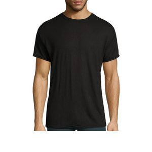 100% coton lourd surdimensionné hommes T-Shirt Logo personnalisé respirant grande taille chemise épaisse ample pour l'exportation-qualité vêtement BD - Product Image 4