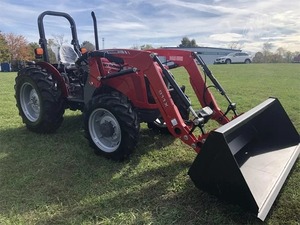 Tracteur à roues Massey Ferguson 2605H 2024, 3 cylindres, automatique, 4x4, 55 CV, boîte de vitesses SS, pompe à huile, moteur - Product Image 4