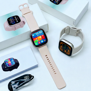เซนโนโวสมาร์ทวอทช์ 41-43 มม. Ip67 กันน้ำหน้าจอสัมผัสเครื่องวัดอัตราการเต้นของหัวใจเครื่องติดตามการนอนหลับแบบยูนิเซ็กส์พร้อมระบบสั่งงานด้วยเสียง - Product Image 4