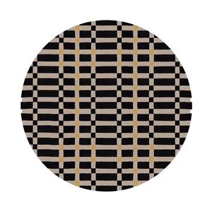 <b>Round</b> Shaped Design Hand Tufted Custom Rug High Quality Area Rug for Dining, Hall, Drawing, Play Room - Product Image 2
