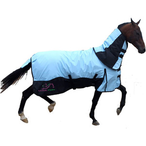Mosaico Impex calidad grado al aire libre caballo alfombra nuevo diseño transpirable impermeable caballo manta polialgodón precio al por mayor - Product Image 3